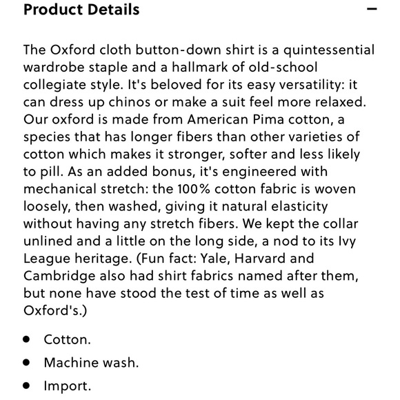 J.Crew men’s CLASSIC fit shirt - Picture 6 of 6